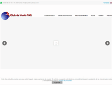 Tablet Screenshot of clubdevuelotas.com
